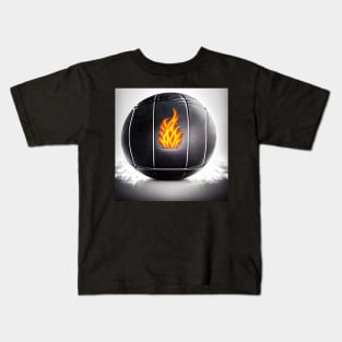balon de fuego Kids T-Shirt